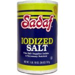 Sadaf Iodized Salt 24×26 oz.