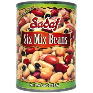 Sadaf Six Mix Beans 24×20 oz.