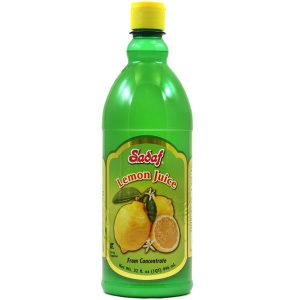 Sadaf Lemon Juice from Concentrate 12×32 oz.